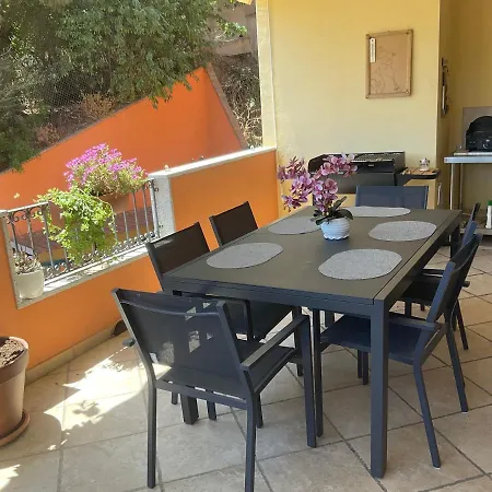 Calme, Vue Panoramique A 100 M Du Centre アパート ヴィッラシミーウス